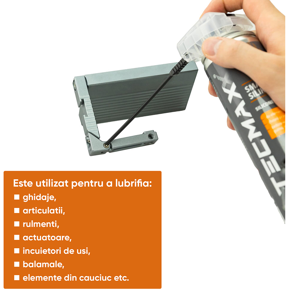 Spray vaselina siliconica TECMAXX 14001, aplicator 250ml