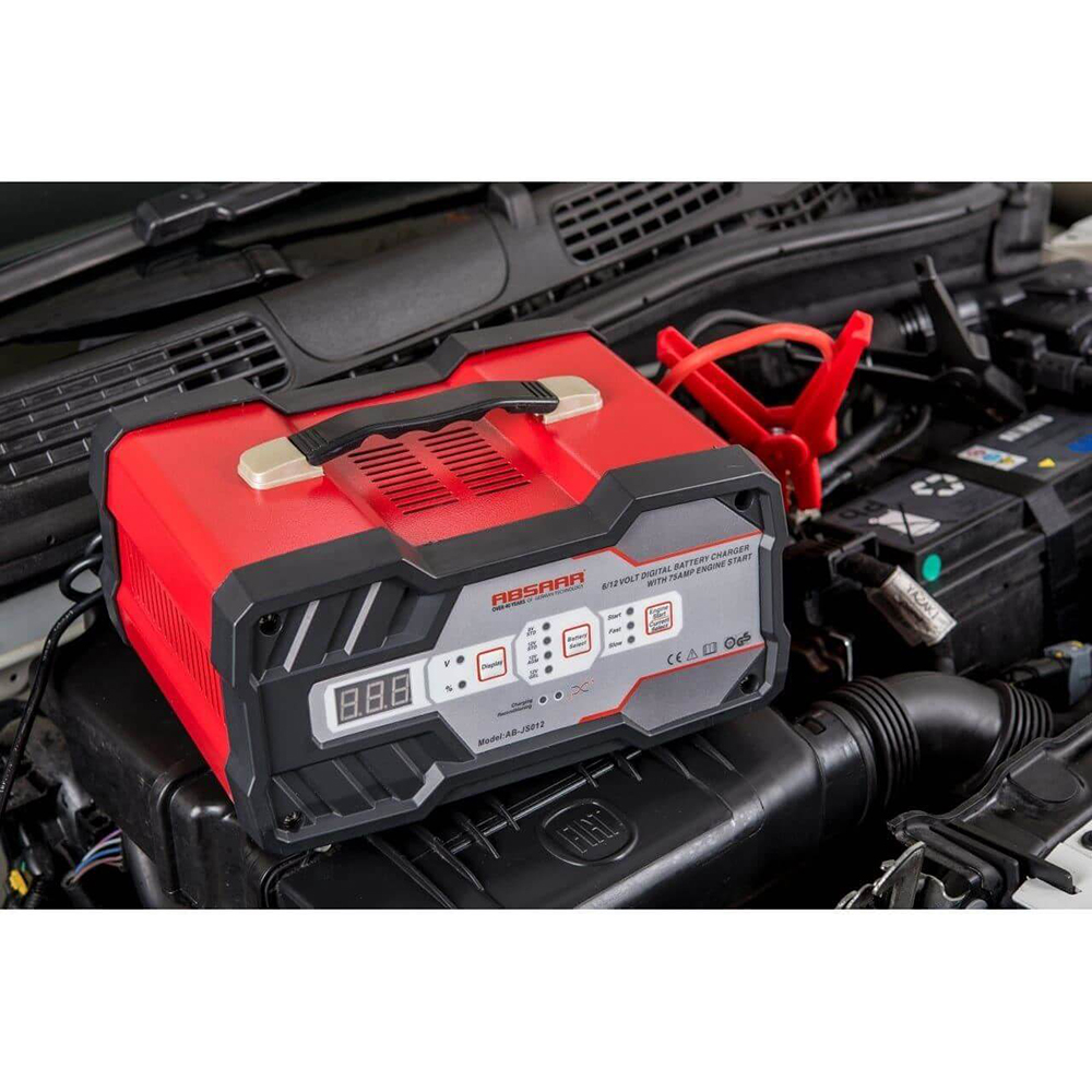 Redresor auto cu functie de pornire ABSAAR 158006, 6V/12V, 12A