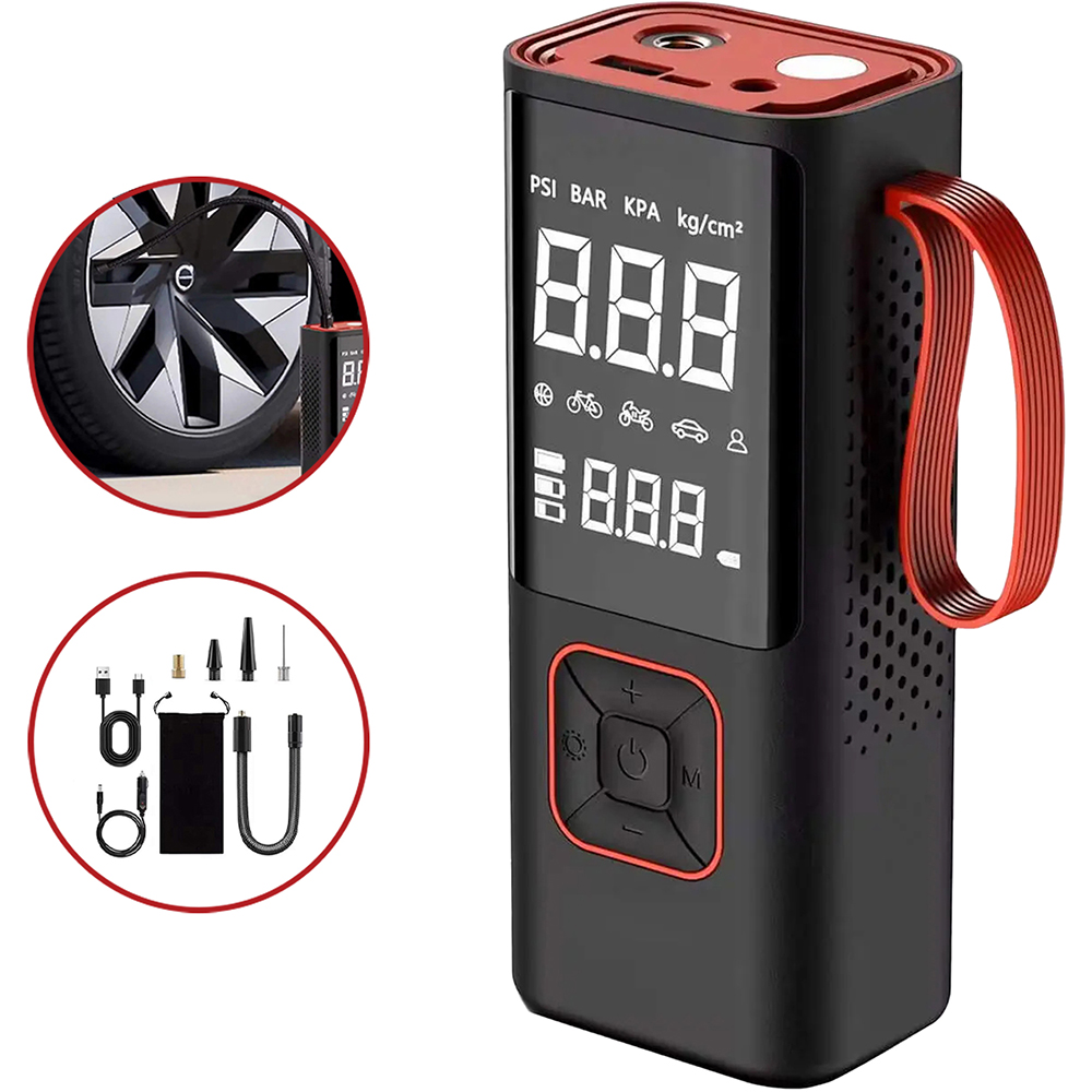 Compresor auto ROLL FAST 18060R, acumulator, 10bar, 12V