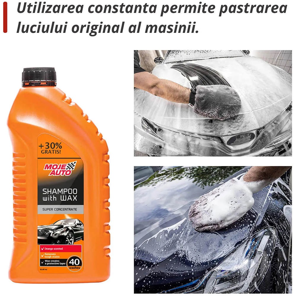 Sampon auto cu ceara MOJE AUTO 19027, 1.3l