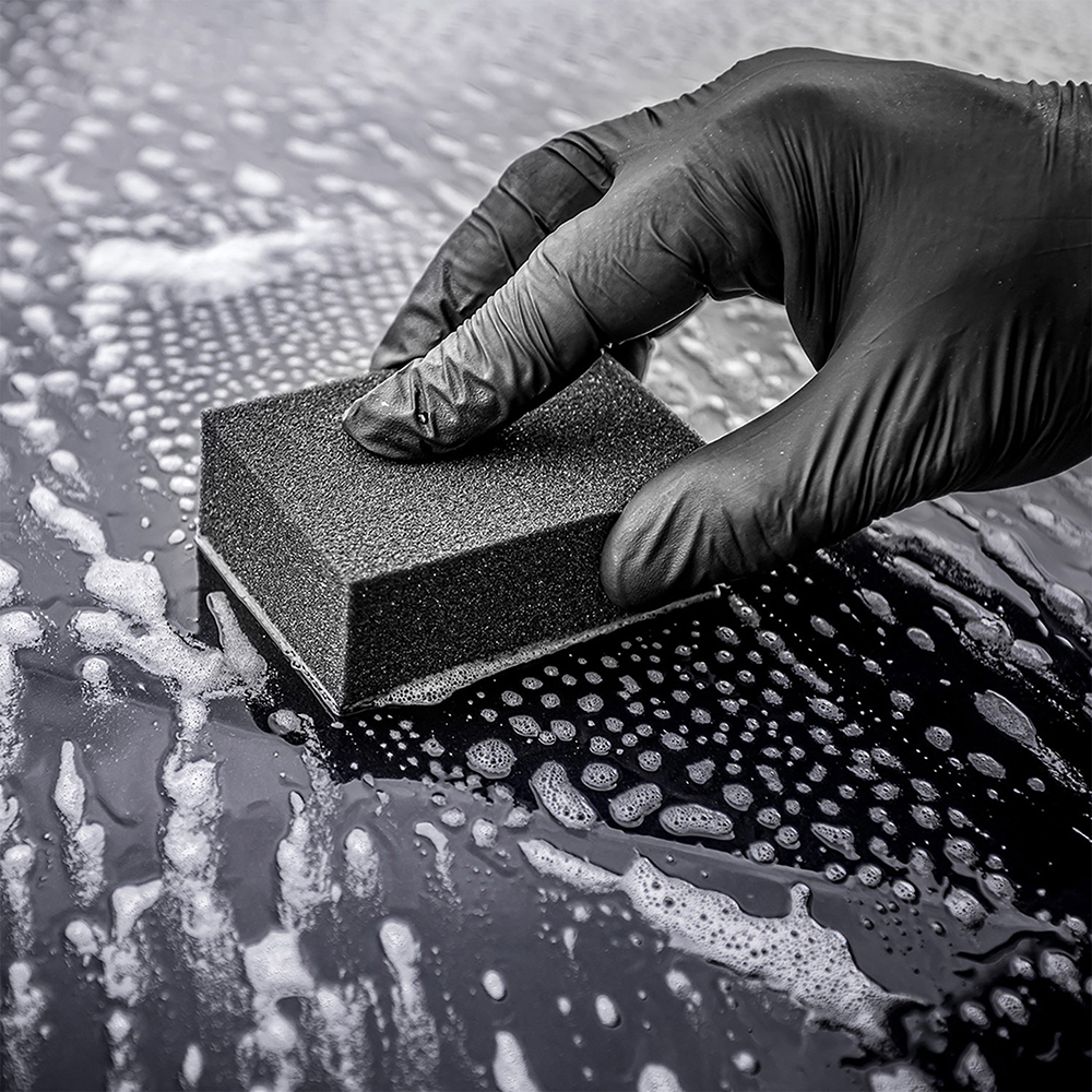 Burete decontaminare MOJE AUTO Clay Sponge, negru