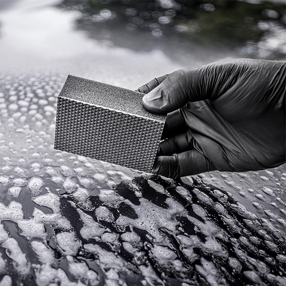 Burete decontaminare MOJE AUTO Clay Sponge, negru