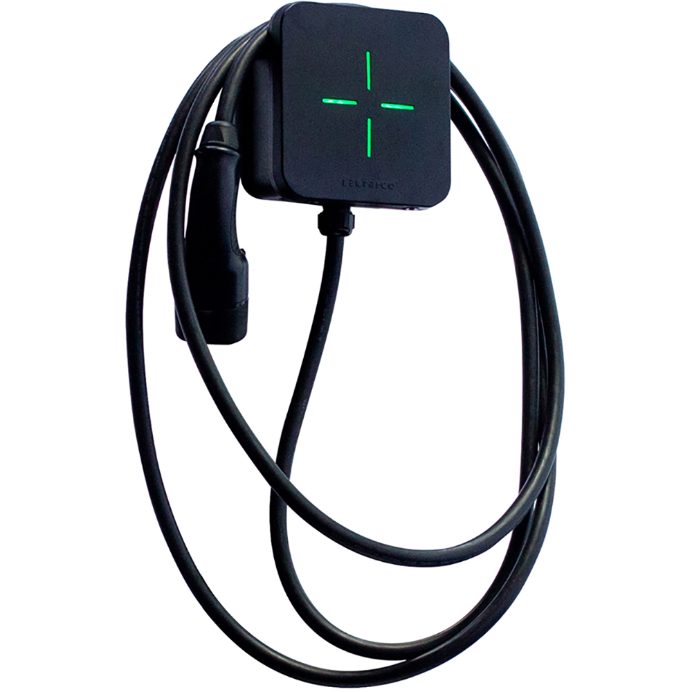Statie incarcare masini electrice LEKTRI.CO One EM, monofazat 7.4kW, 32A, Type 2, cablu 5m, Wi-Fi, negru