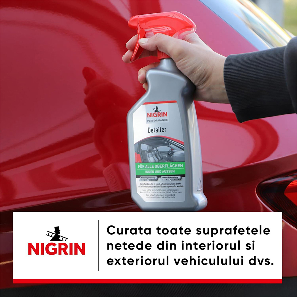 Solutie curatare auto NIGRIN Detailer, 500ml