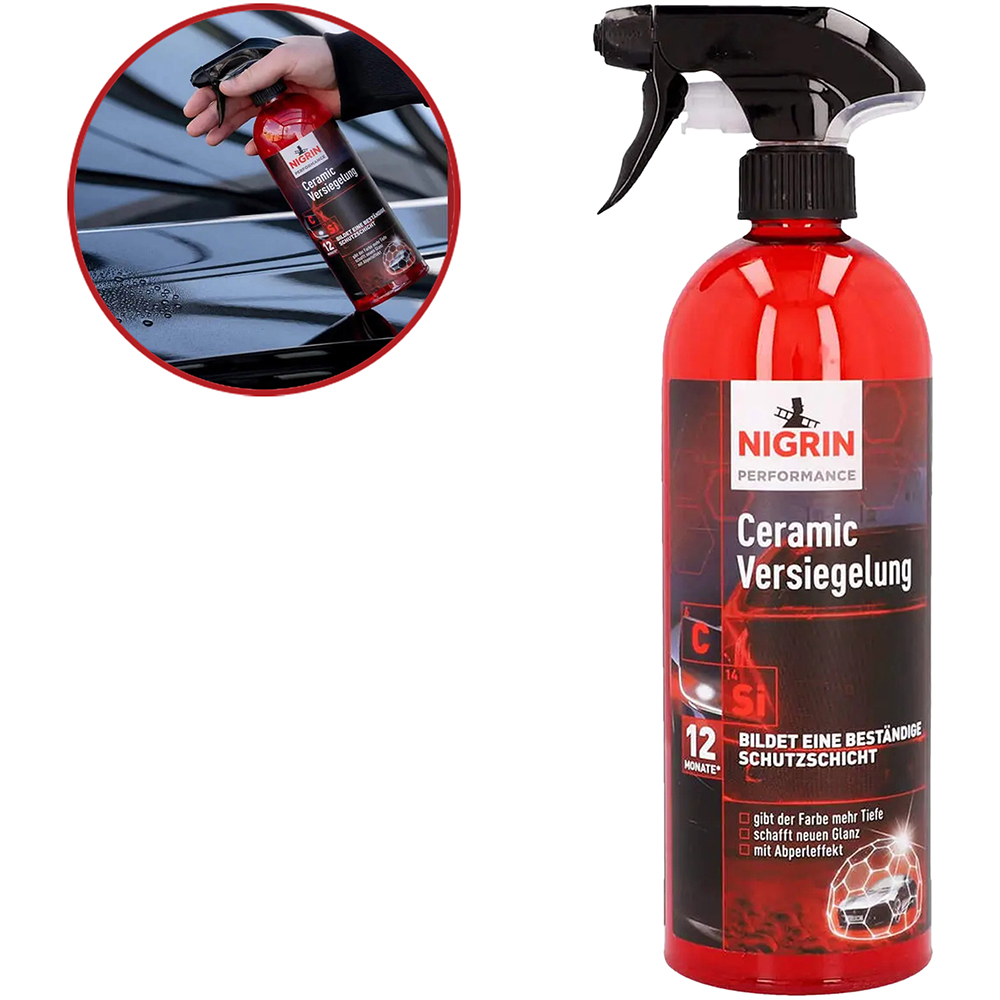 Ceara auto NIGRIN, stralucire, 750ml