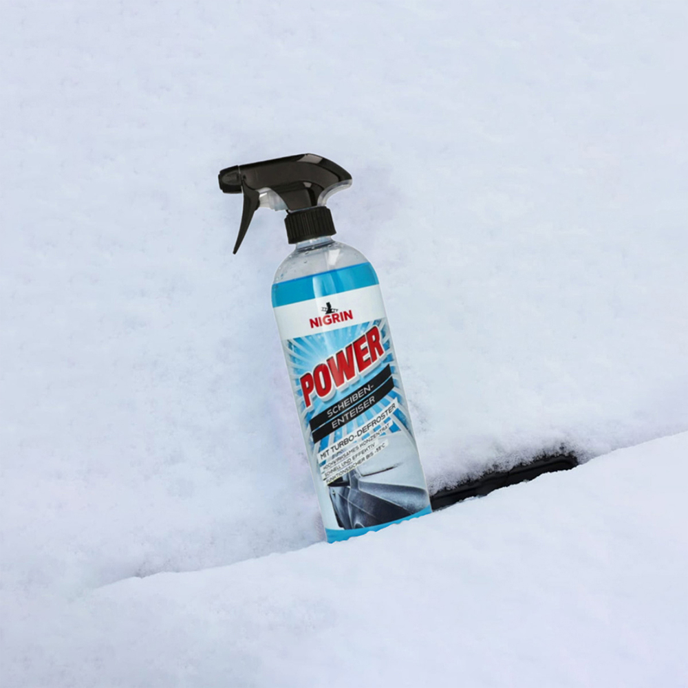 Solutie dezghetare parbriz NIGRIN, -55grade, 750ml