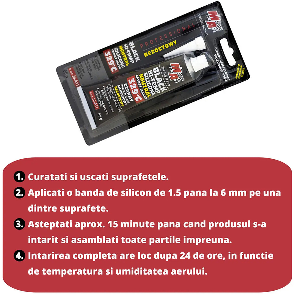 Silicon etanjare garnituri MA PROFESSIONAL, 329C, 85g