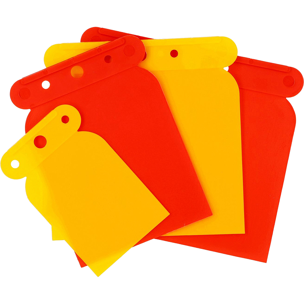 Set 4 spacluri auto NIGRIN 21014, plastic, latime 5/7.5/10/12cm