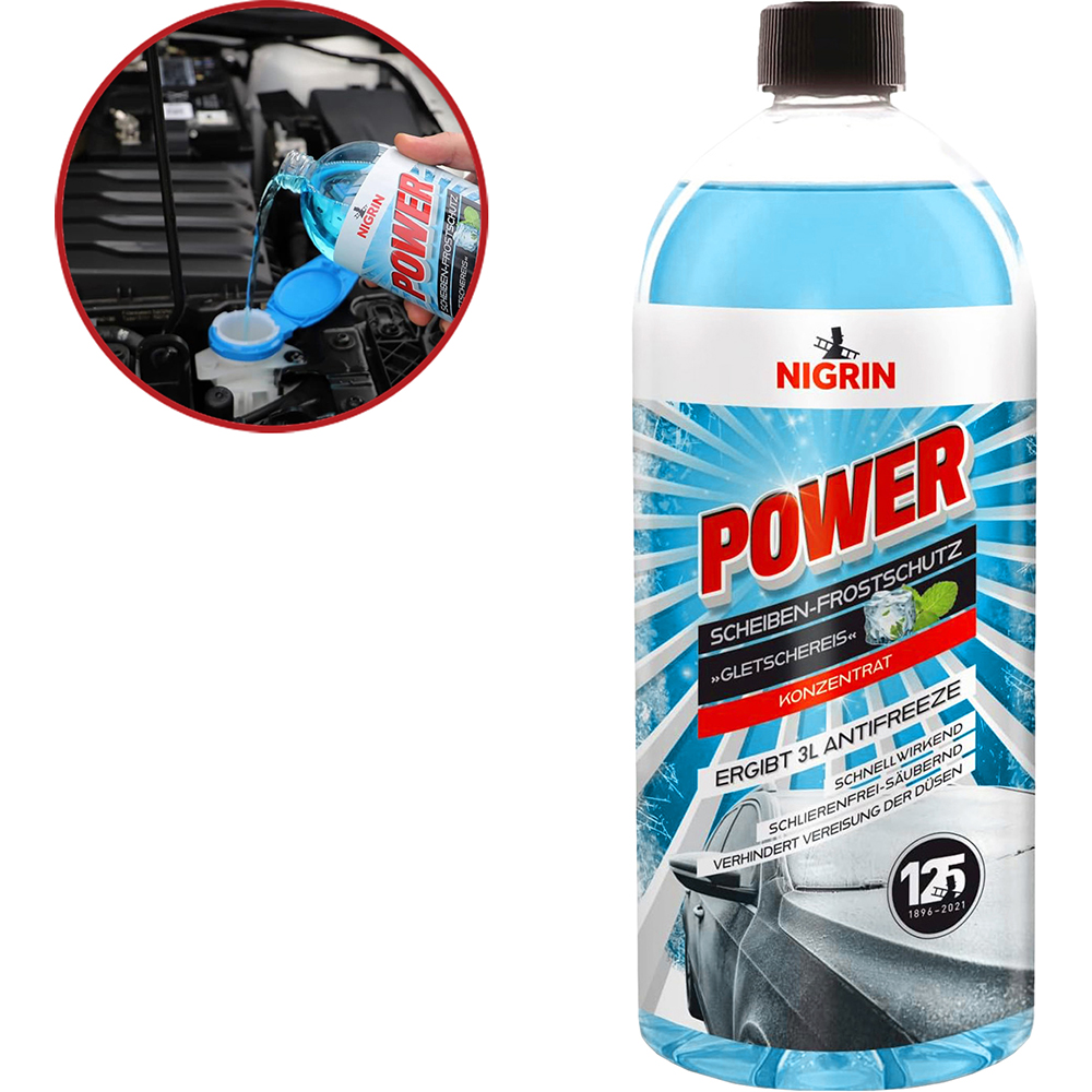 Lichid parbriz NIGRIN, iarna, -52C, 1l