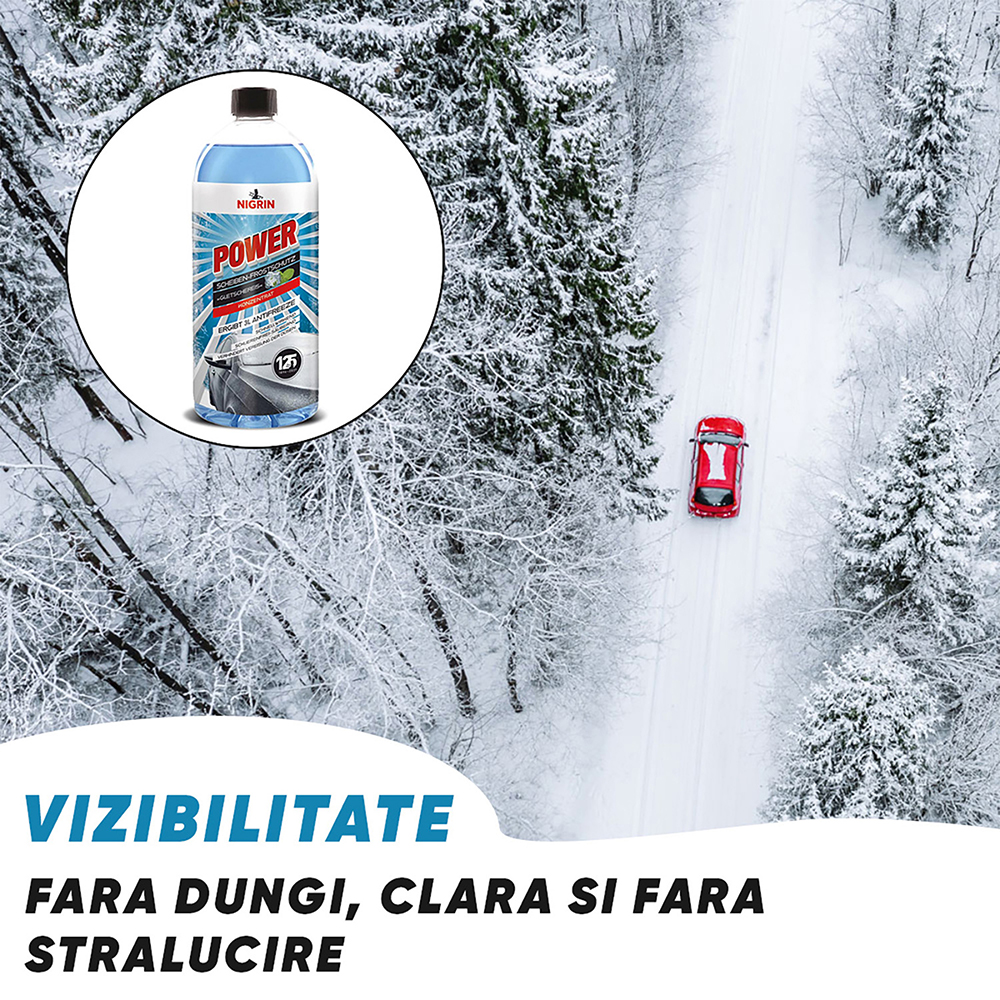 Lichid parbriz NIGRIN, iarna, -52C, 1l