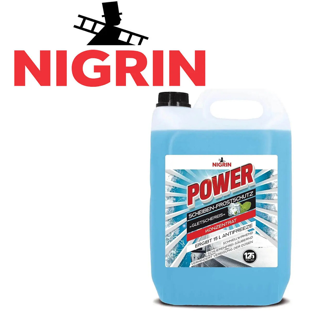 Lichid parbriz NIGRIN 21028, iarna, -52C, 5l