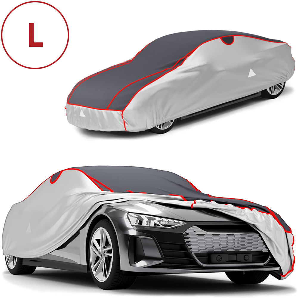 Prelata auto WALSER Premium Hybrid L, 475 x 162 x 117 cm, gri