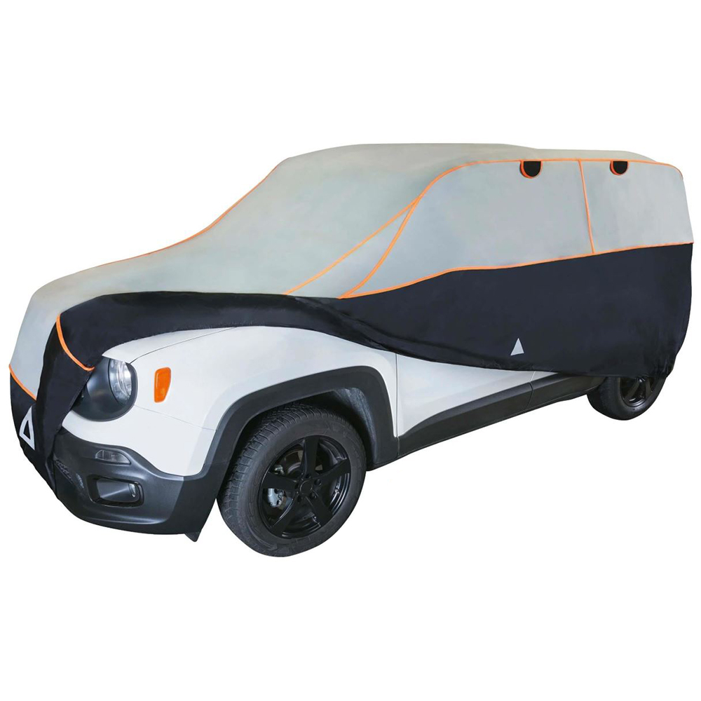 Prelata auto WALSER M SUV, 460 x 175 x 145 cm, antigrindina, argintiu-negru