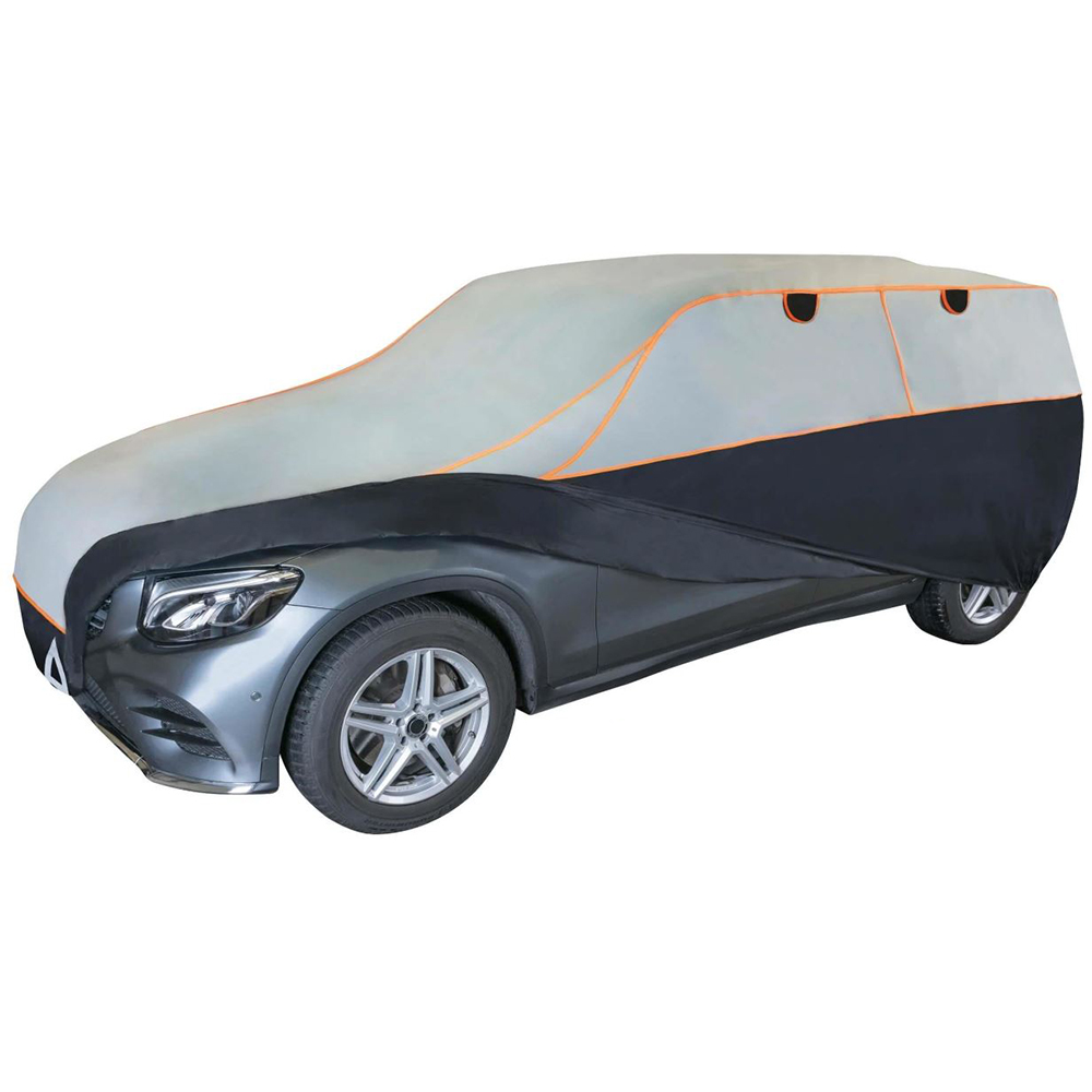 Prelata auto WALSER L SUV, 490 x 185 x 145 cm, antigrindina, argintiu-negru