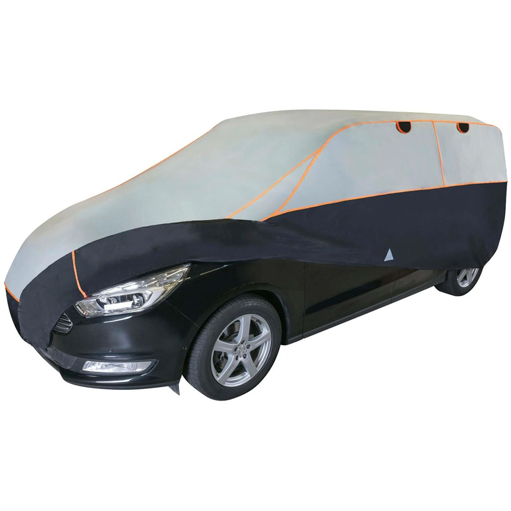 Prelata auto WALSER XL SUV, 520 x 185 x 155 cm, antigrindina, argintiu-negru