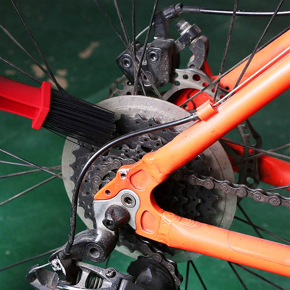 Perie curatare lant ROLL FAST 50100R, 25.5 cm, rosu