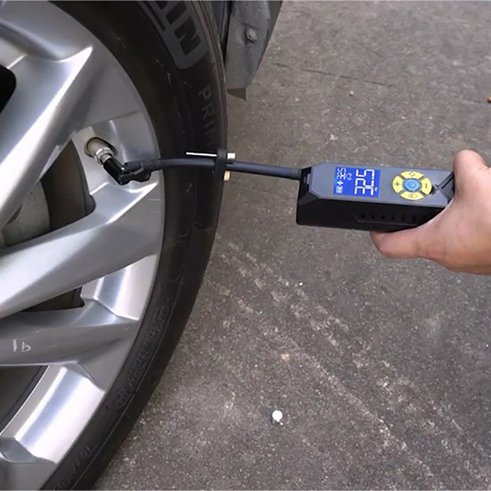 Compresor auto MICHELIN 50141, reincarcabil, 12V, 10.3 bar, negru