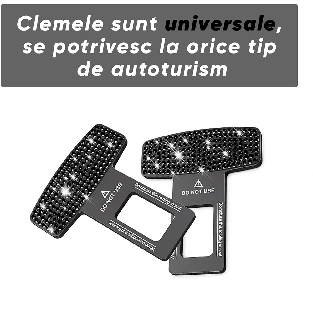 Adaptor centura auto ROLL FAST 51040R, anulator senzor, 2buc
