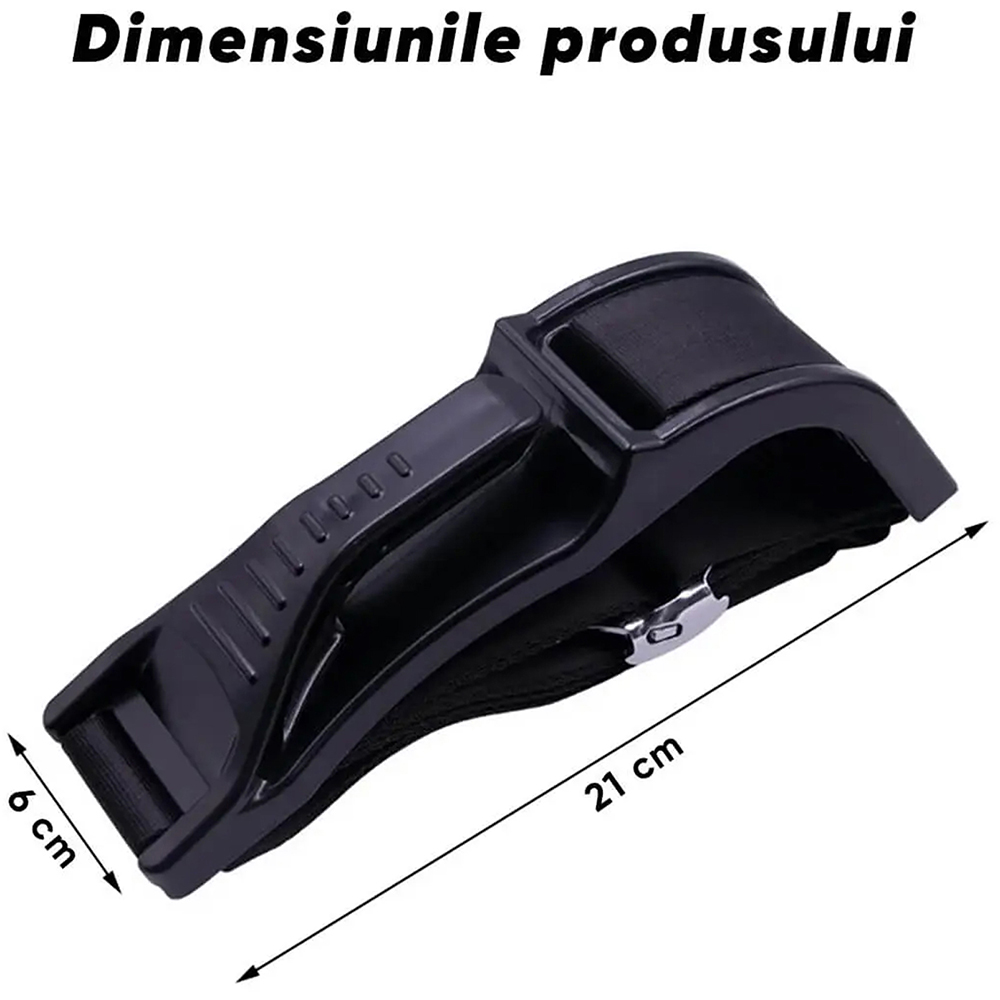 Deviator centura siguranta pt femei gravide ROLL FAST 51060R, ajustabil, negru