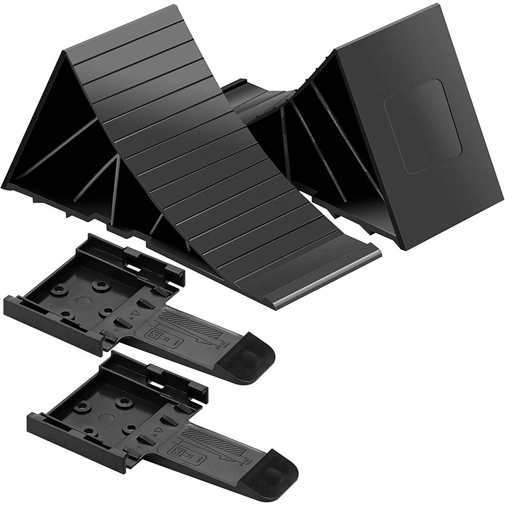 Cale roti ROLL FAST 56490R, plastic, negru, 2buc