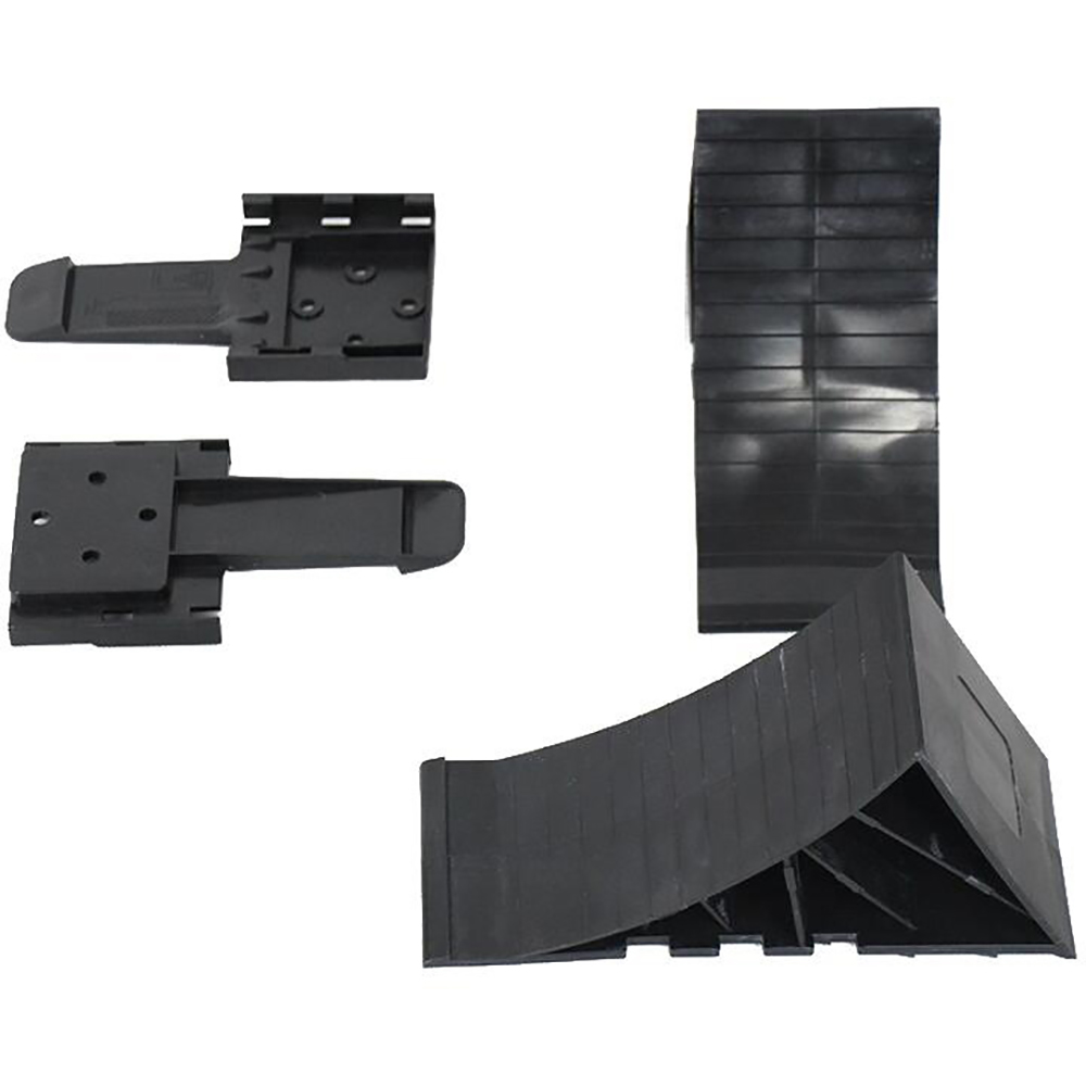 Cale roti ROLL FAST 56490R, plastic, negru, 2buc