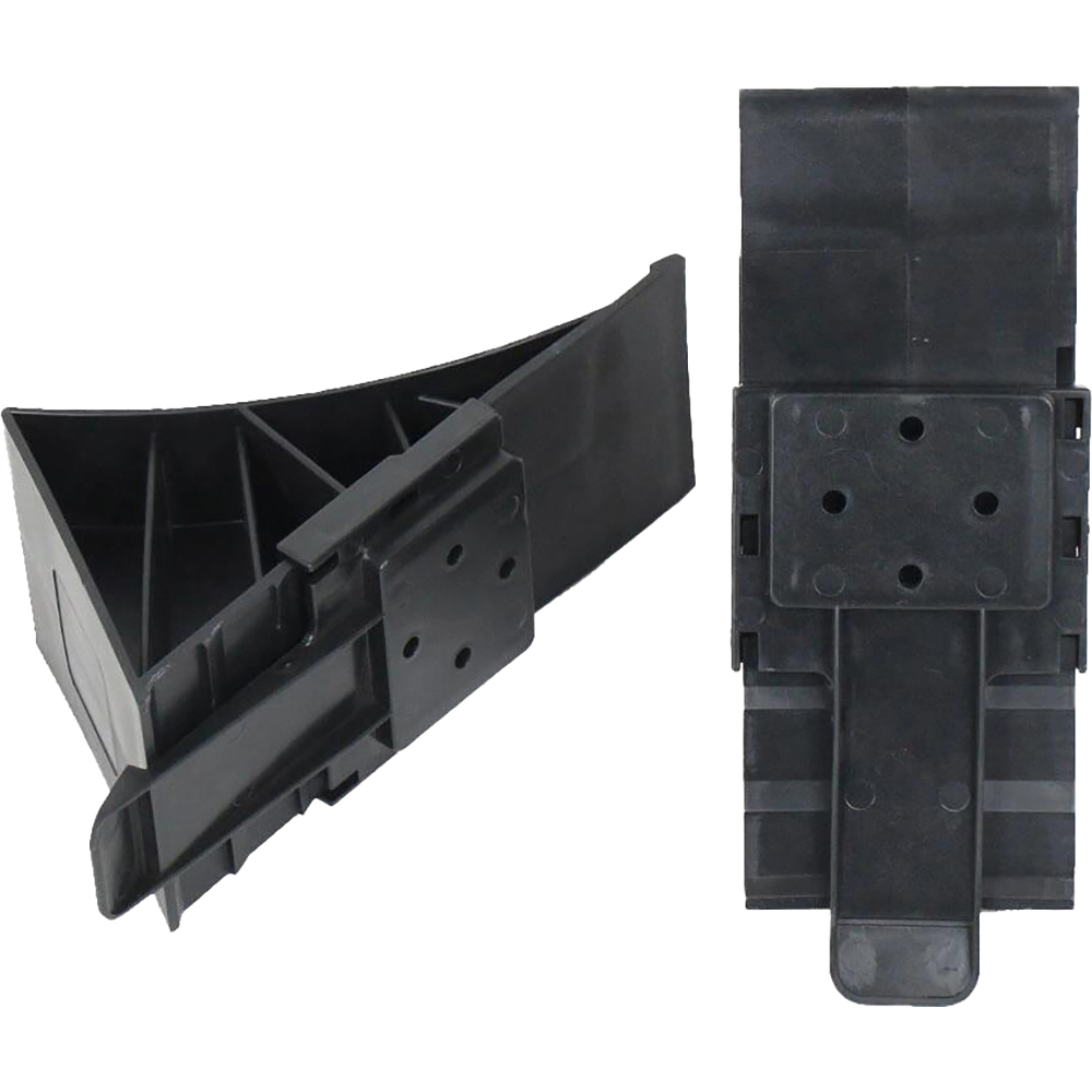Cale roti ROLL FAST 56490R, plastic, negru, 2buc