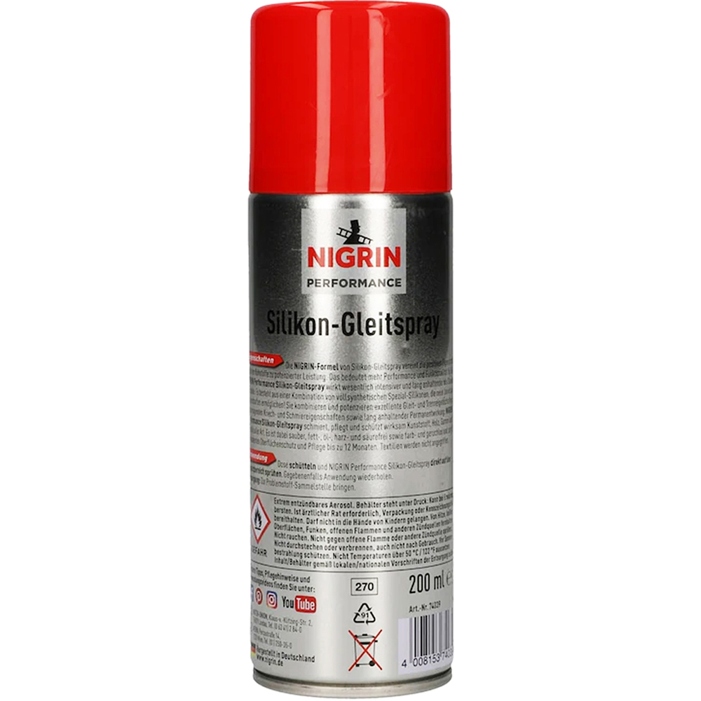Spray silicon Hybrid NIGRIN Performance 74039, 200ml