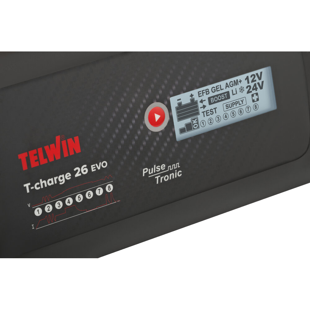 Redresor auto TELWIN T-Charge 26 Evo, 12V/20V, 16A