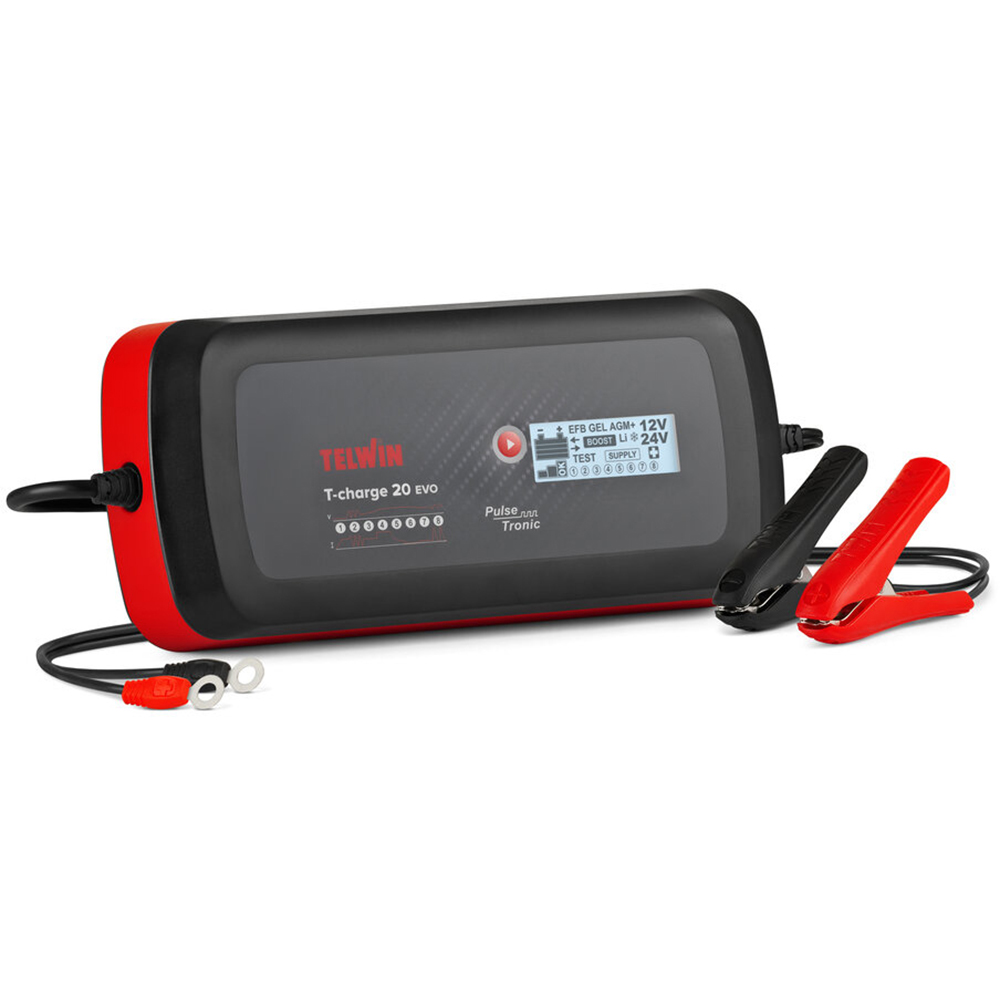 Redresor auto TELWIN T-Charge 20 Evo, 12V/20V, 8A
