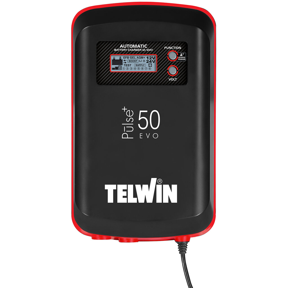 Redresor auto TELWIN Pulse 50 Evo, 12V/20V, 45/23A