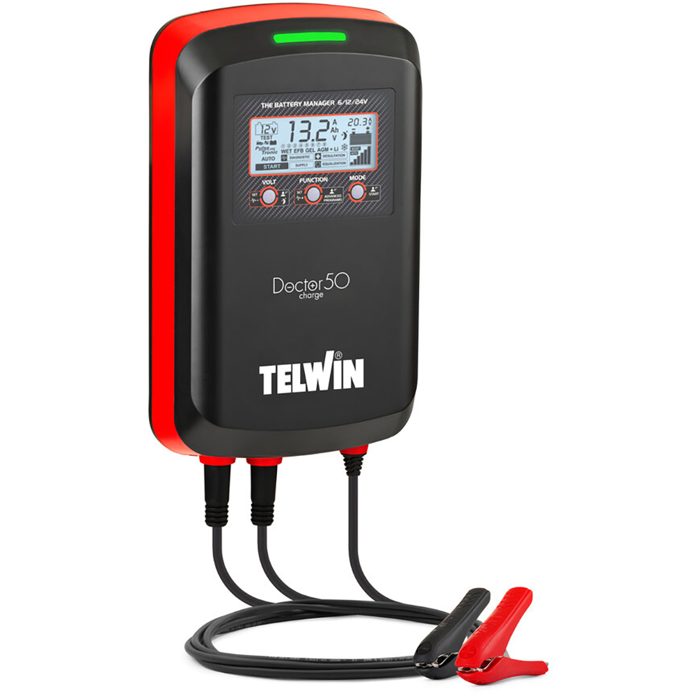 Redresor auto TELWIN Doctor Charge 50, 6V/12V/24V, 45/23A