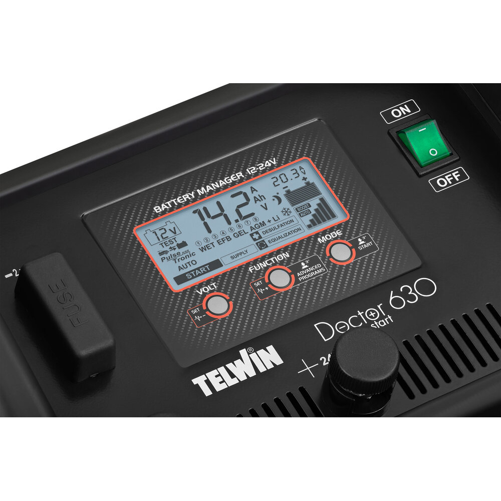 Redresor auto TELWIN Doctor Start 630, 12V/24V, 70A