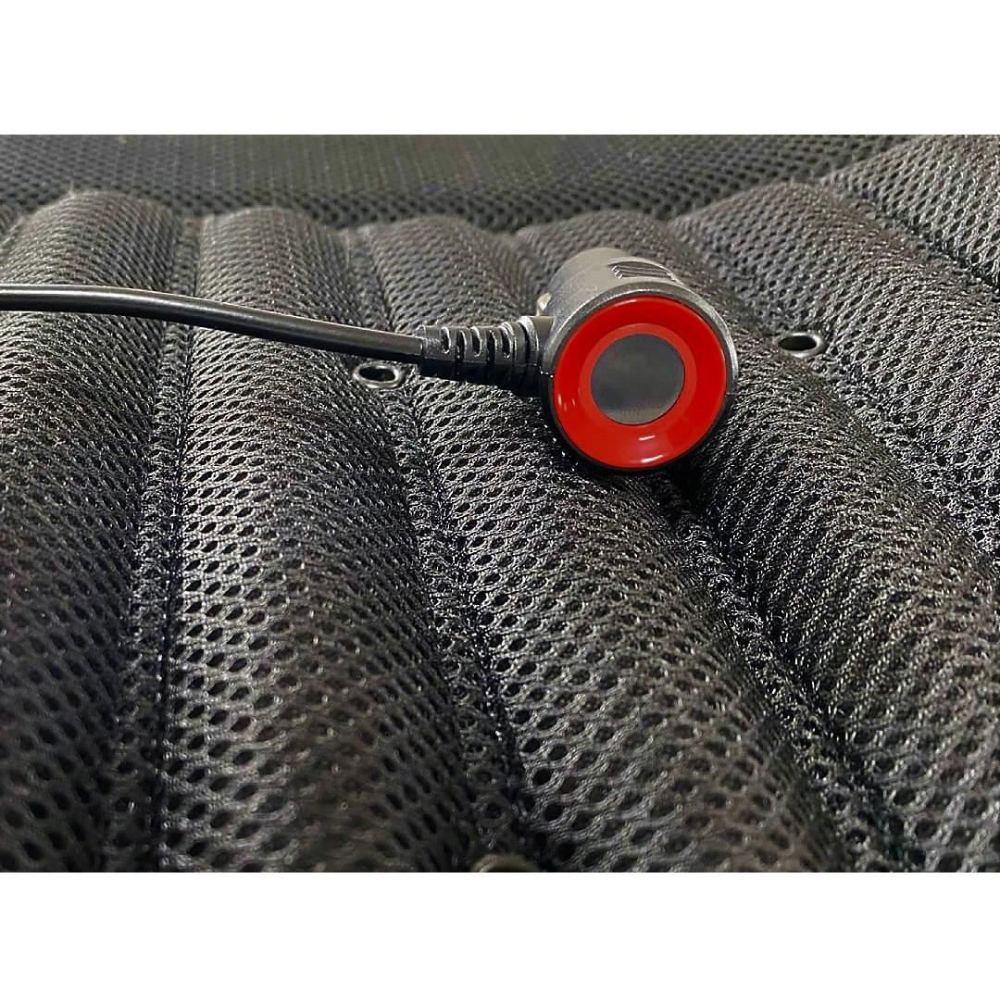 Husa scaun ROLL FAST 86090R, ventilatie, 12V, negru