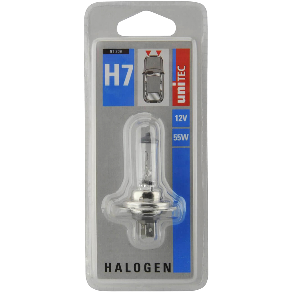 Bec auto UNITEC 91309, H7, 55W, 1 buc