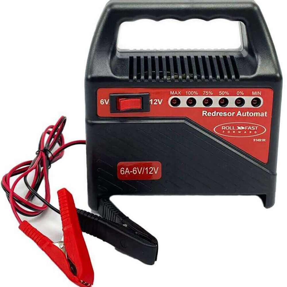 Redresor auto ROLL FAST 91491R, 6V/12V, 6A