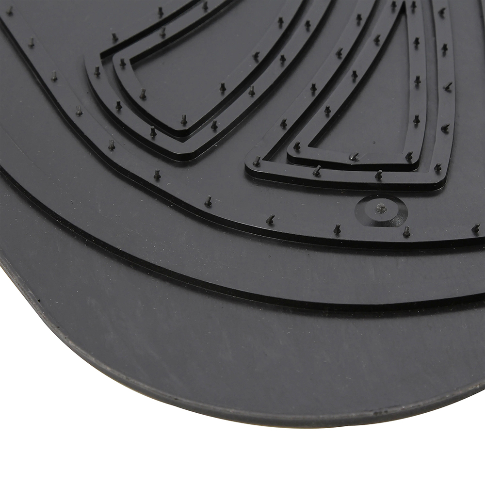 Set 4 covorase auto ROLL FAST 91571R Racer, PVC, 4 buc, negru