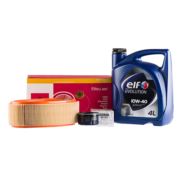 Kit schimb ulei Plus ELF pentru Dacia Logan 1.4 Mpi