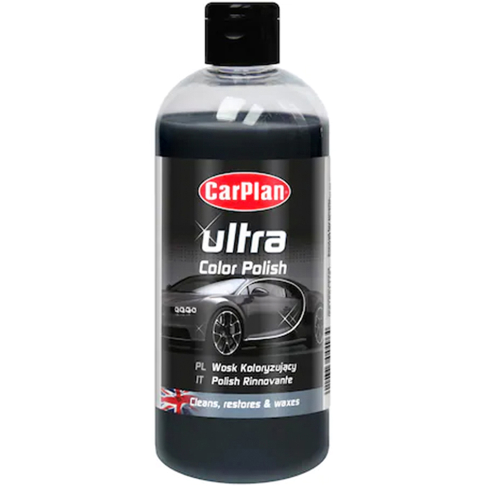 Polish CARPLAN ULT109, negru, 500ml