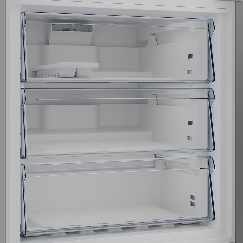 Combina frigorifica BEKO B3RCNE564HXB, No Frost, 490 l, H 192 cm, Clasa E, inox
