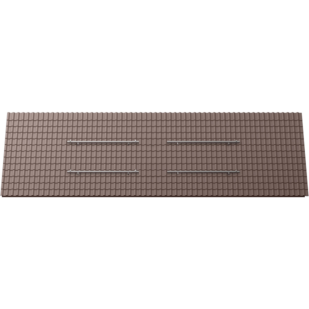 Suport panouri ANKER B5606341, 2 bucati, argintiu