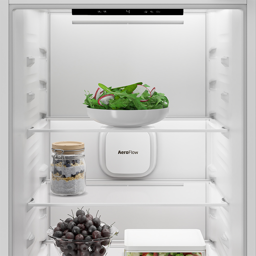 Combina frigorifica incorporabila BEKO B5BCNA325HS, No Frost, 300 l, H 193.5 cm, Clasa D