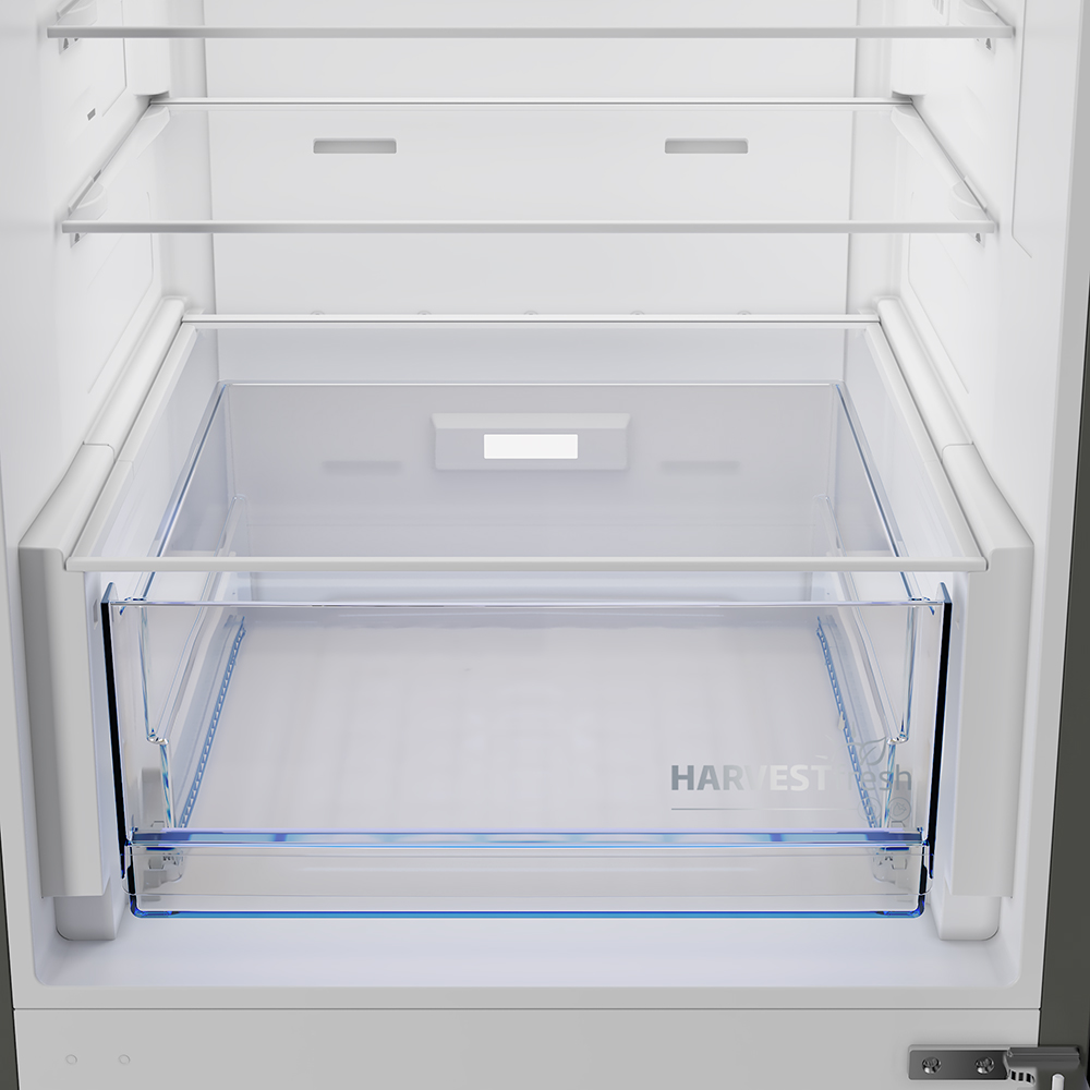 Combina frigorifica BEKO B5RCNA376HXB, No Frost, 370 l, H 186.5 cm, Clasa C, argintiu