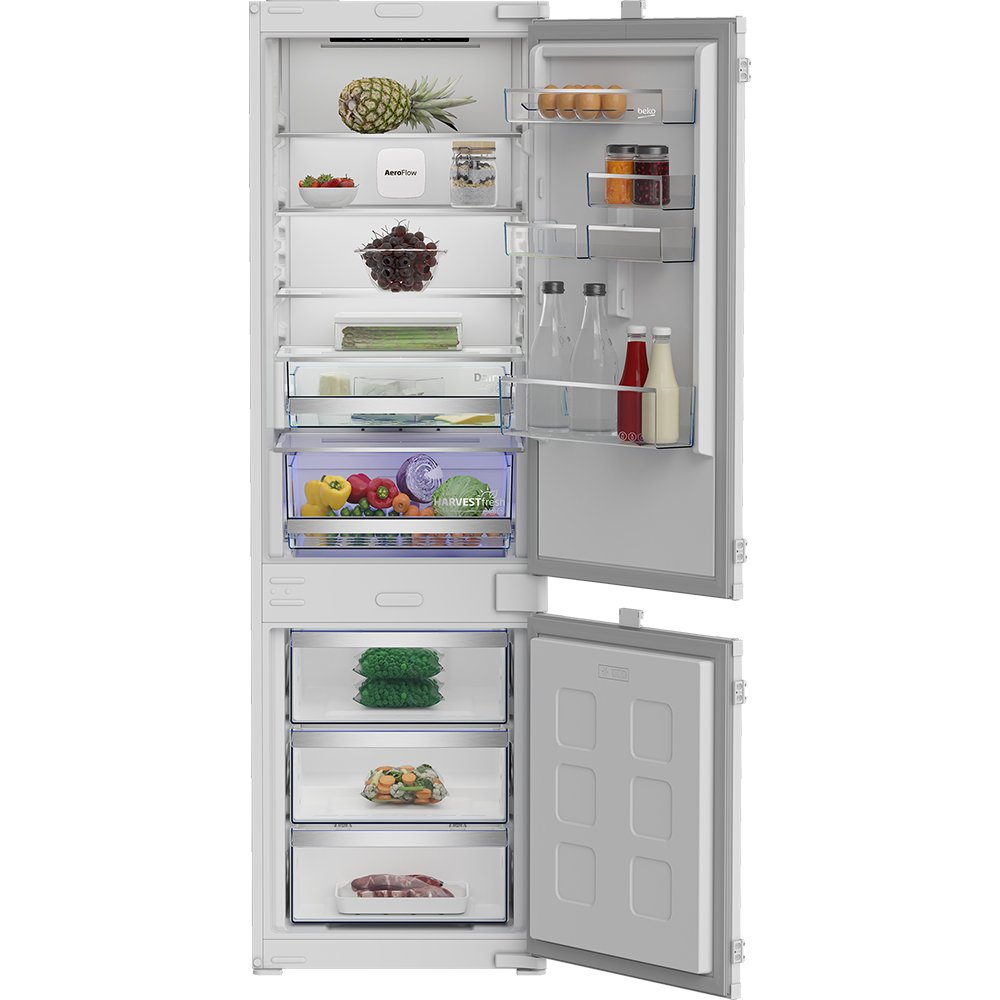 Combina frigorifica incorporabila BEKO B7BCNA295HS1, No Frost, 270 l, H 177.5 cm, Clasa D