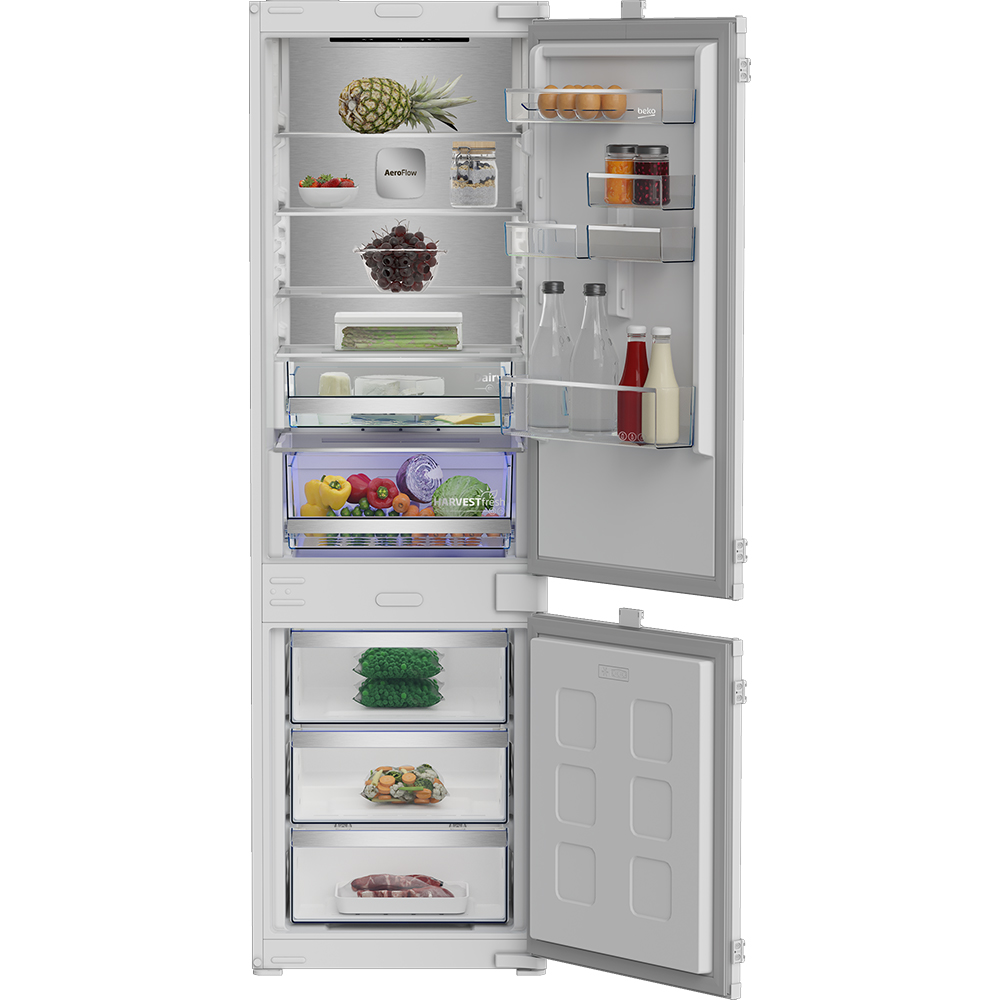 Combina frigorifica incorporabila BEKO B7BCNA295HS2, No Frost, 270 l, H 177.5 cm, Clasa D