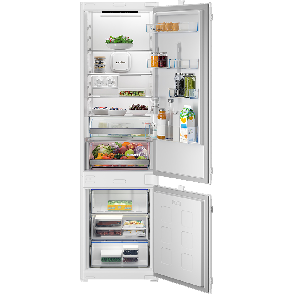 Combina frigorifica incorporabila BEKO B7BCNA325HS1, No Frost, 300 l, H 193.5 cm, Clasa D