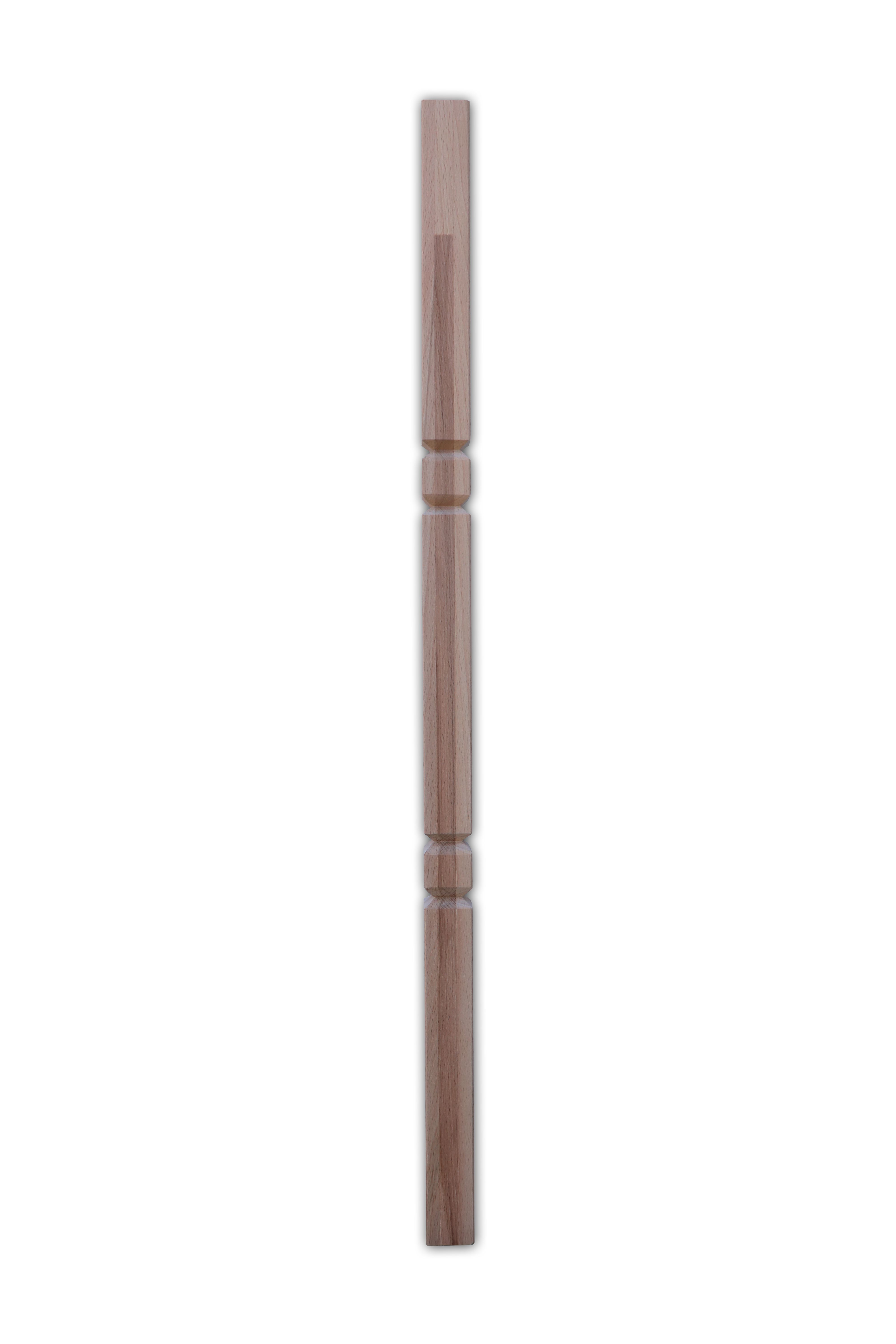 Balustru strunjit fag, 92 x 4 x 4 cm
