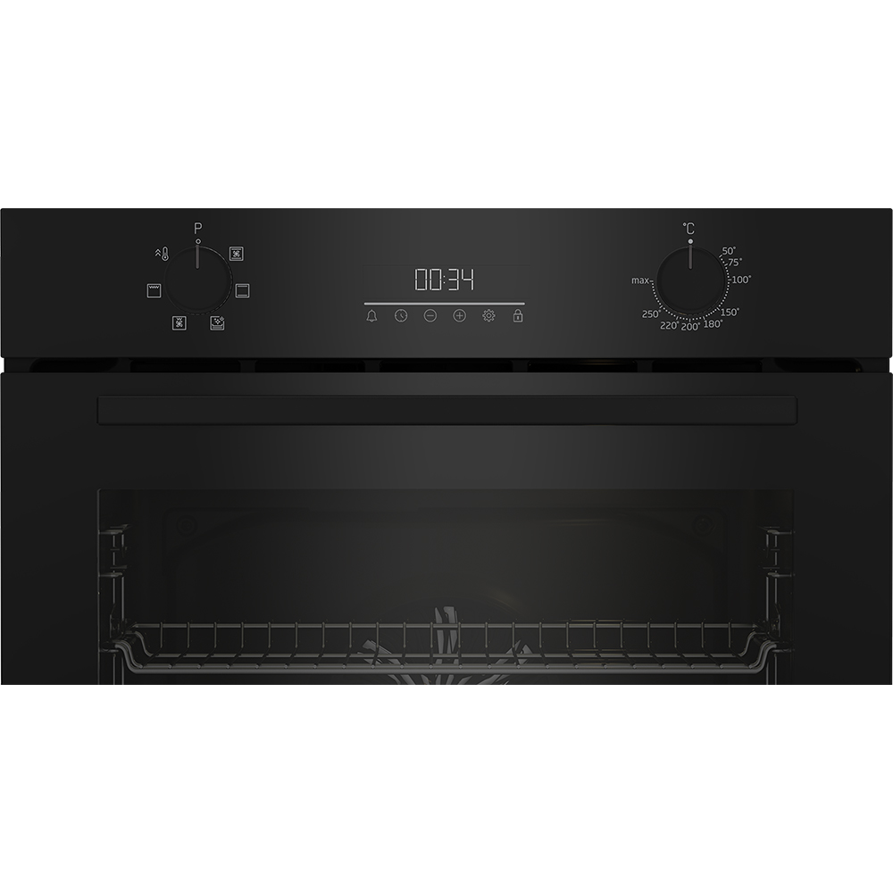 Cuptor incorporabil BEKO BCBIE17300KSB, Electric, Autocuratare SteamShine, 72 l, Clasa A, negru