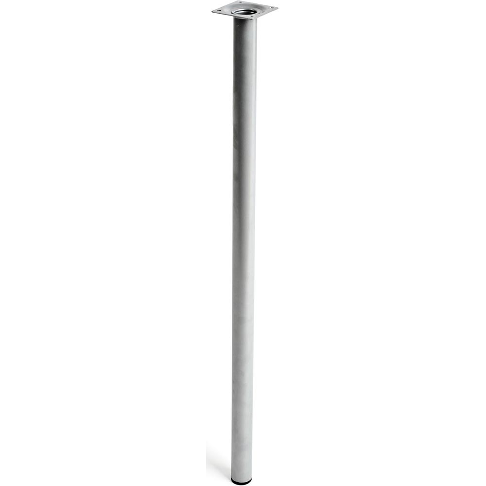 Picior mobila 112875, otel, 70 cm, gri