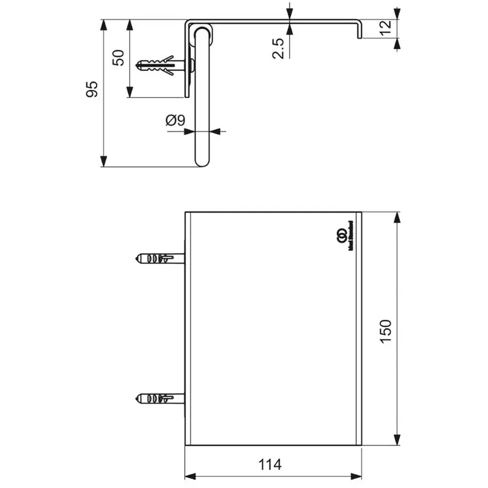 Suport hartie igienica cu capac IDEAL STANDARD Alu+ BD592SI, argintiu