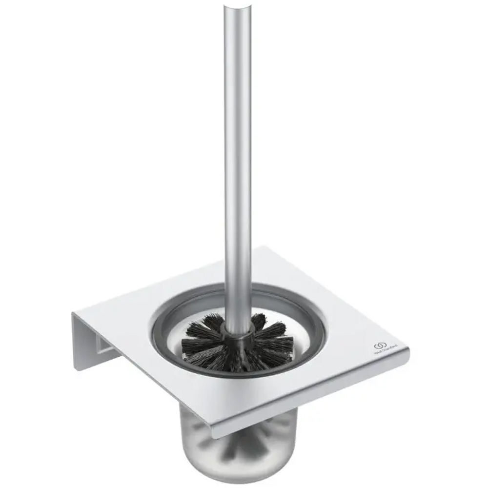 Set perie toaleta IDEAL STANDARD Alu+ BD593SI, argintiu